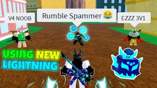 Destroying Teamers With New Rework Rumblelightning