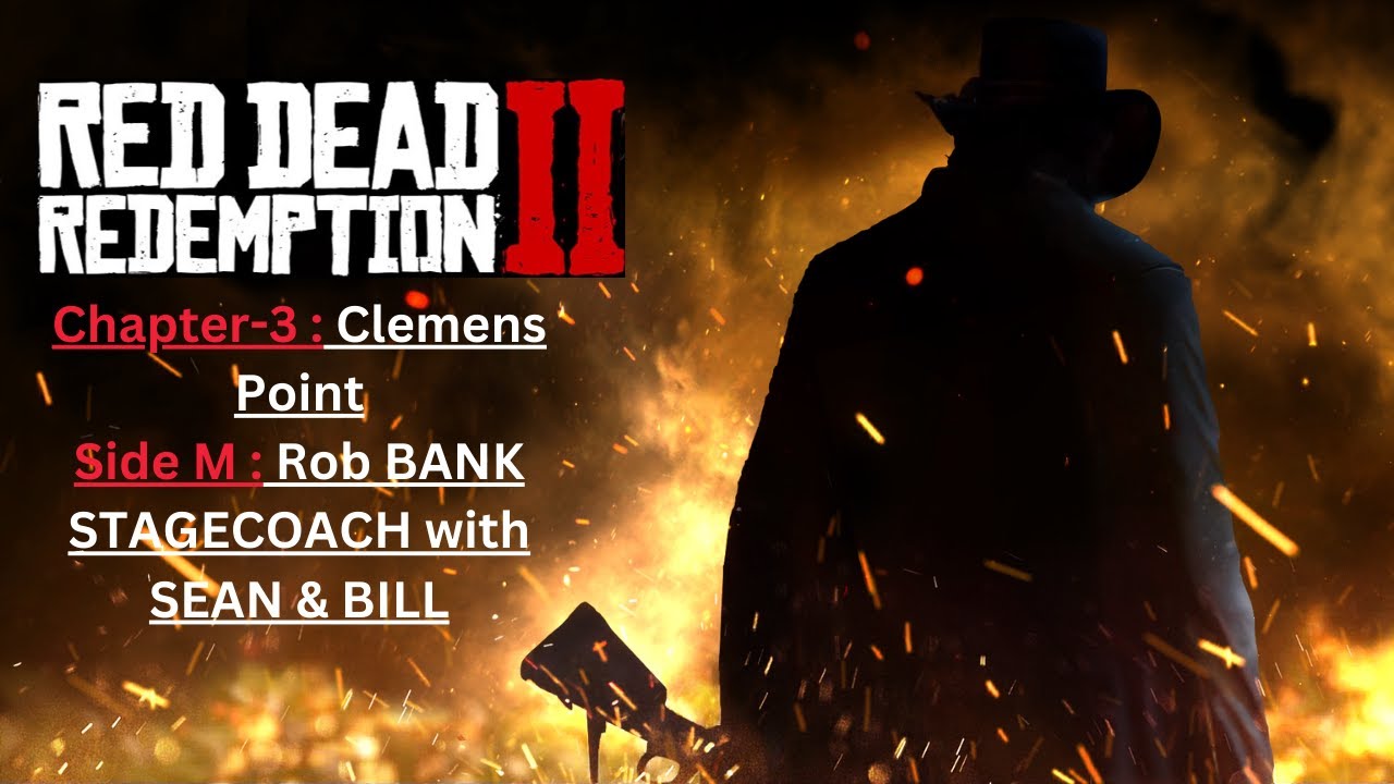 RDR 2 || SM : Rob BANK STAGECOACH with SEAN & BILL || [60 FPS] || - No ...