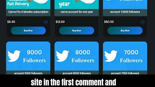 buy twitter accounts #twitter