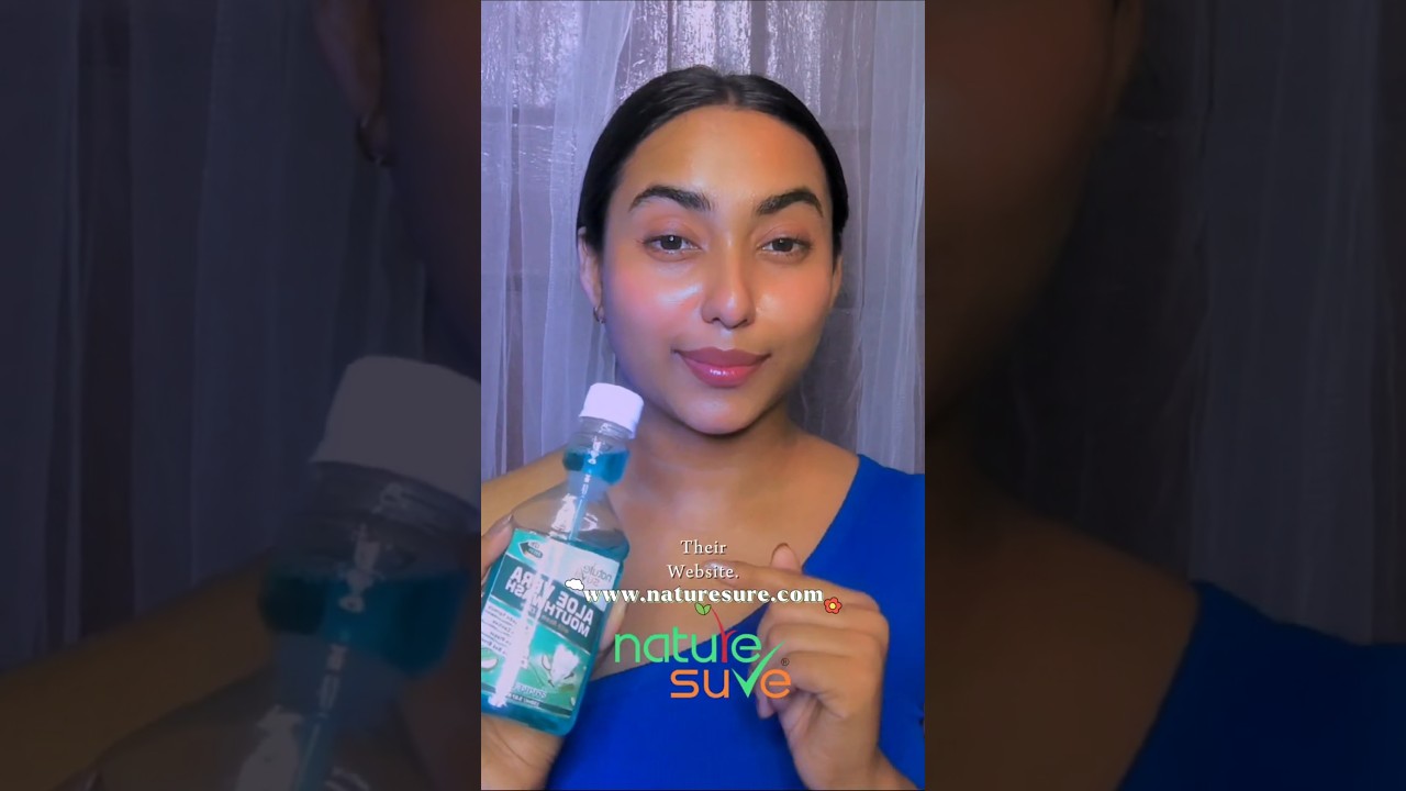 Refreshing Mouthwash from Nature Sure 🌪️✅ 