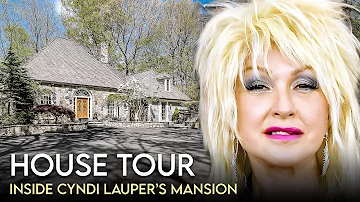 Cyndi Lauper | House Tour | $2 Million New York Mansion & More