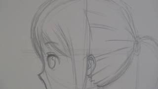 How to Draw Anime & Manga Faces & Heads in Profile Side View - Page 2 of 2  - How to Draw Step by Step Drawing Tutorials