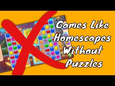 5 Games Like Homescapes Without Match 3 Puzzles 🏠