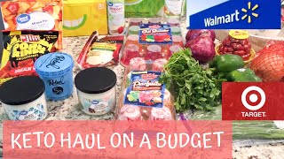 WEEKLY KETO GROCERY HAUL / GROCERIES ON A BUDGET