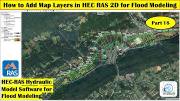 How to Add Map layers in HEC RAS 2D for Flood Modeling | Part 18