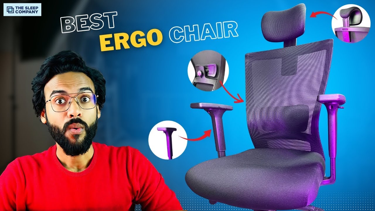 Best Ergonomic Chair 2025 | The Sleep Company Stylux Ergonomic Chair 🔥 Best Ergonomic Chair in 2025 