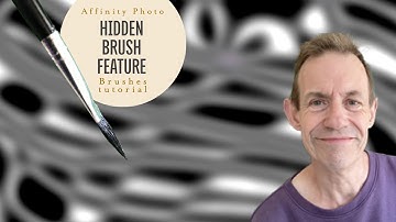 Hidden Brush Feature (Abstract Art) In Affinity Photo How To Tutorial