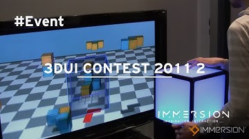 3DUI CONTEST | Cubtile - 3D interaction | 2011