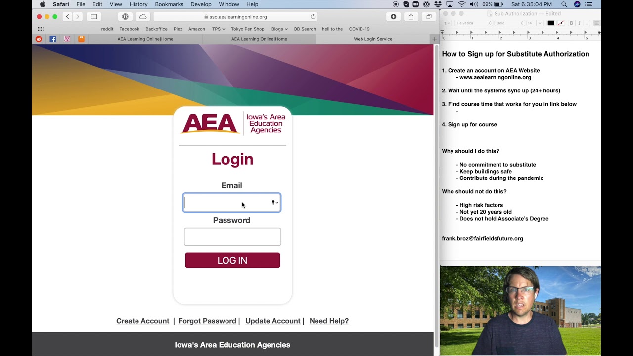 How To Sign Up For A Substitute Authorization Course YouTube