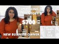 Handmade Natural Products | Small Business | Unboxing Inventory |Entrepreneur Life Ep. 1