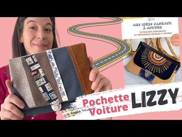 Coudre la pochette voiture LIZZY #pochettelizzy 