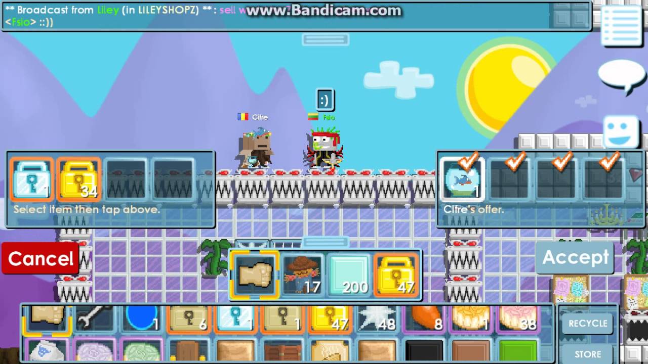 Growtopia | Buying Cuddly piranha - YouTube