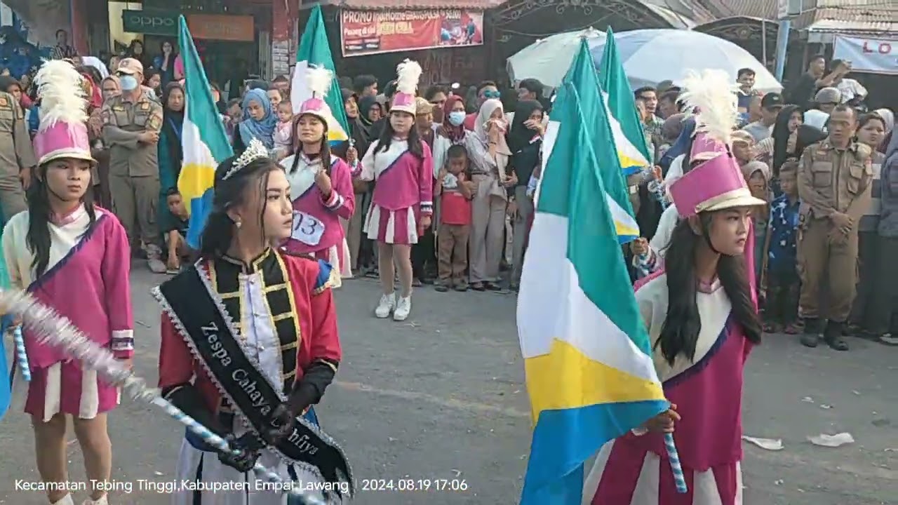 Drumband, SMA negeri 3 Tebing tinggi Kab: Empat lawang