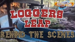 Thorpe Park - Behind the scenes (Loggers leap and Canada creek railway)