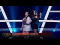 Bárbara Candiotti y Berioska cantaron “Un día sin ti” en la primera batalla de la noche