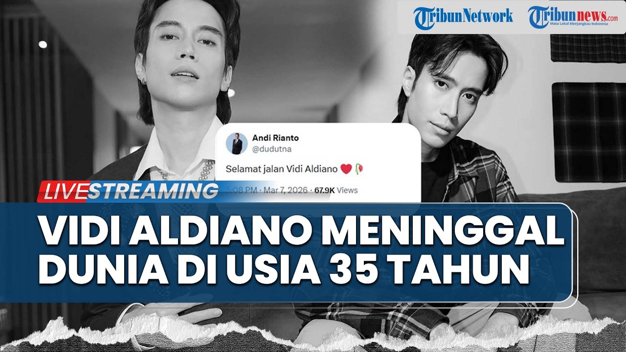 🔴BREAKING NEWS: Vidi Aldiano Meninggal Dunia di Usia 35 Tahun, Didampingi Keluarga hingga Akhir