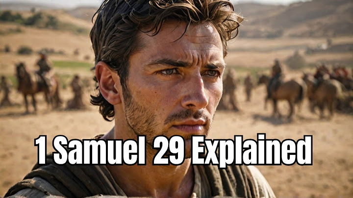 1 Samuel Chapter 29 Explained (Divine Intervention)