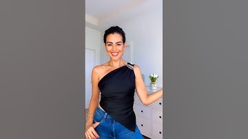 THE  PERFECT FASHION HACK |  DIY GLAM TOP | Doranellys  Patton #shorts #diy #tshirts #hacks