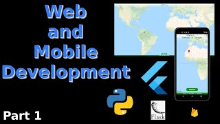 Flutter Python Web and App Tutorial: GeographicGame - Part 1 Goal of this tutorial project