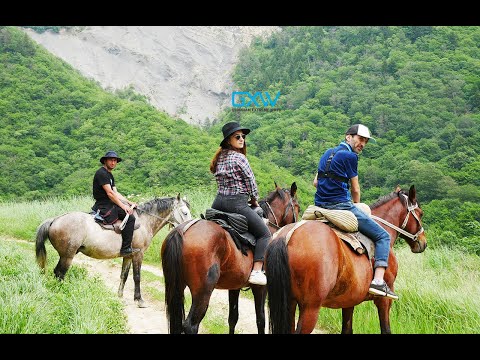 ცხენებით ტური კავთურის ხეობაში / Horses riding tour in Kavtura valley - Georgia