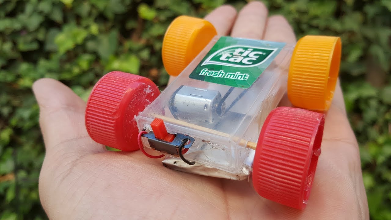 DIY How To Make A Mini Electric Toy Car For Kids YouTube