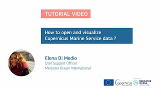 Tutorial - Open and Visualize Copernicus Marine Service data