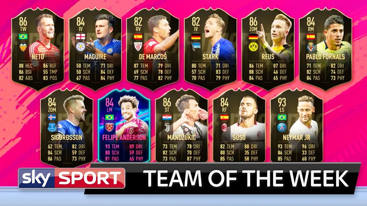 Wann Kommt Das Team Der Woche Raus Fifa 19 FIFA 19 Ultimate Team der Woche #3 - YouTube