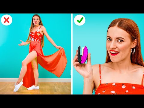 awesome-clothes-hacks-for-girls-to-avoid-awkward-moments-||-life-hacks-to-overcome-clothing-fails!
