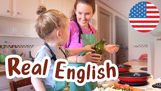 Cook with us in American English ❤️ (*subtitles*)