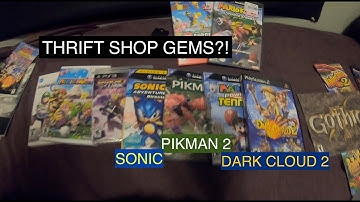 GAMECUBE GAMES AT THE THRIFT?! / Live Video Game Hunting