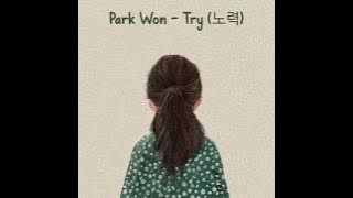 Park Won (박원) - Try (노력) Lyrics [Rom/Indo]
