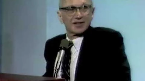 Milton Friedman Explains Causes of Inflation