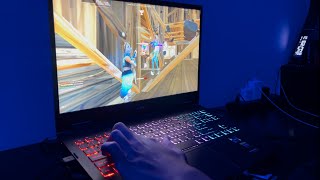 Fortnite but you play On Laptop 💻 (POV)