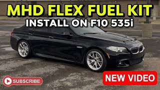 F10 535i mhd flex fuel kit install 