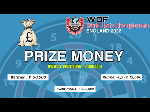 WDF World Darts Championship 2022 | England | Prize Money