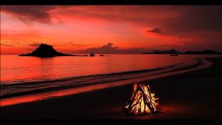 Reflections 7 ☯ (Dusk seaside campfire, calming music)