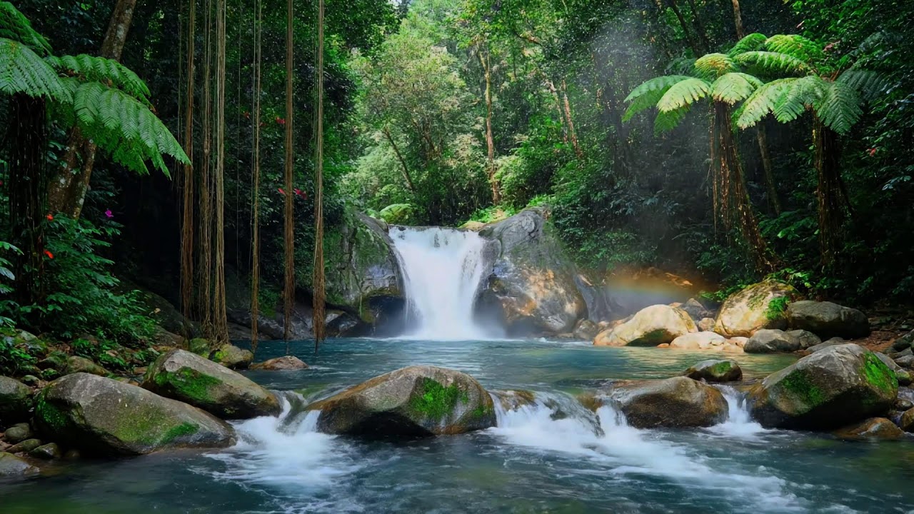 Serene Flowing River 🌿 Gentle Natural Ambience for Sleep, Focus, and Relaxation 