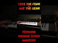 Vermona Vintage Synth Monster #vermona #synth #electronicmusic #musicproducer #synthesizer