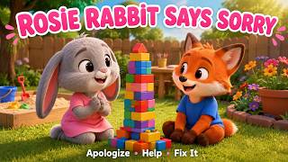 Rosie Rabbit Says Sorry | A Story About Apologizing and Helping for Toddlers