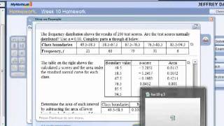 HW 10 Q 3 part 3 finding the z scores.mp4