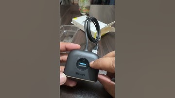 Must-Have USB Hub for Your Desk! | Baseus 4-in-1 Hands-On #baseus #usbgadgets #hub #portablecharger
