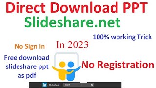 How to Download PPT from Slideshare for Free without Login [100% working Trick] screenshot 5