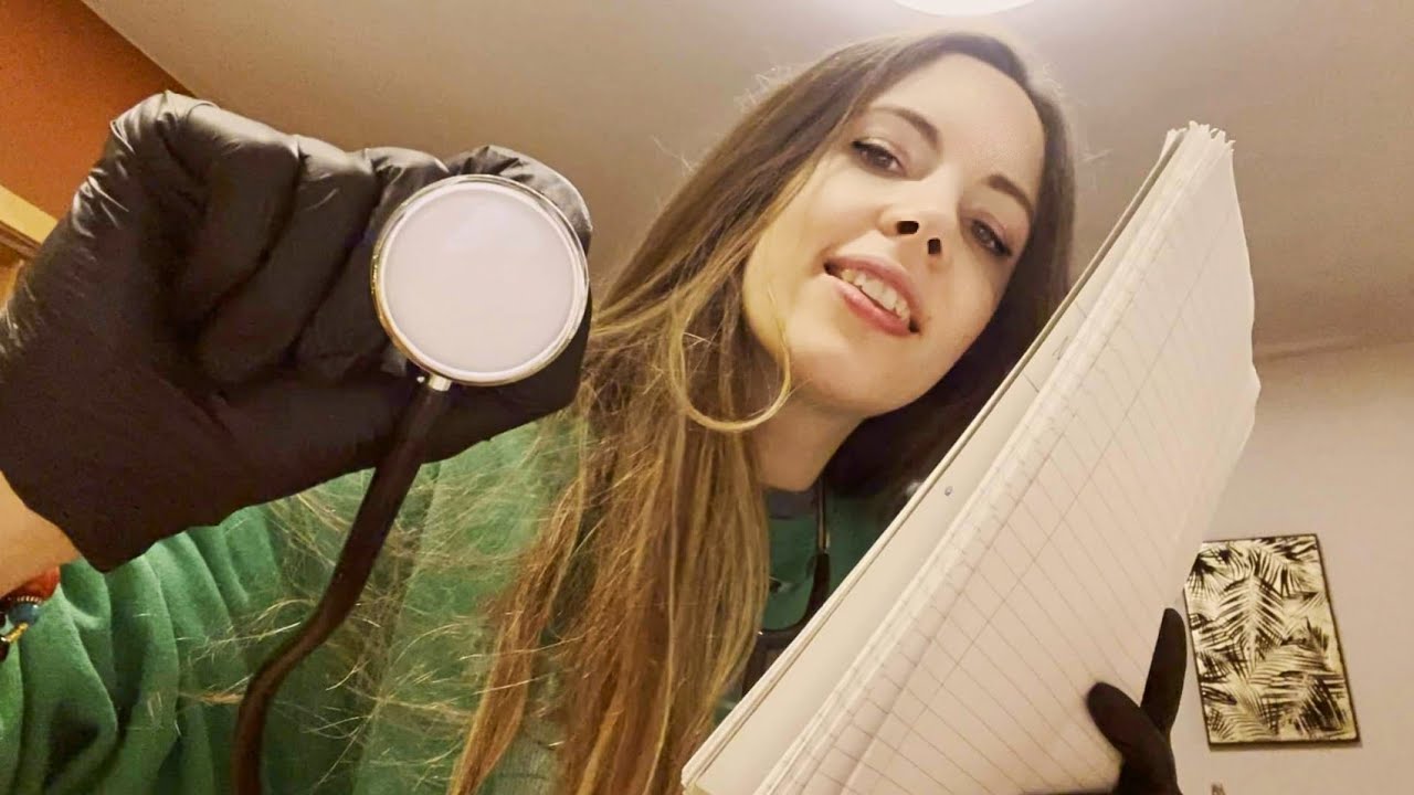 Fastest ASMR Medical Exam - Random & Chaotic Fast Paced With Cranial Nerve Exam