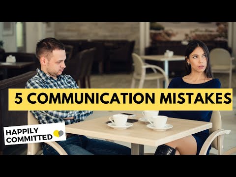 Komunikačné problémy v manželstve | 5 Spoločných komunikačných Zlyhaní v manželstve