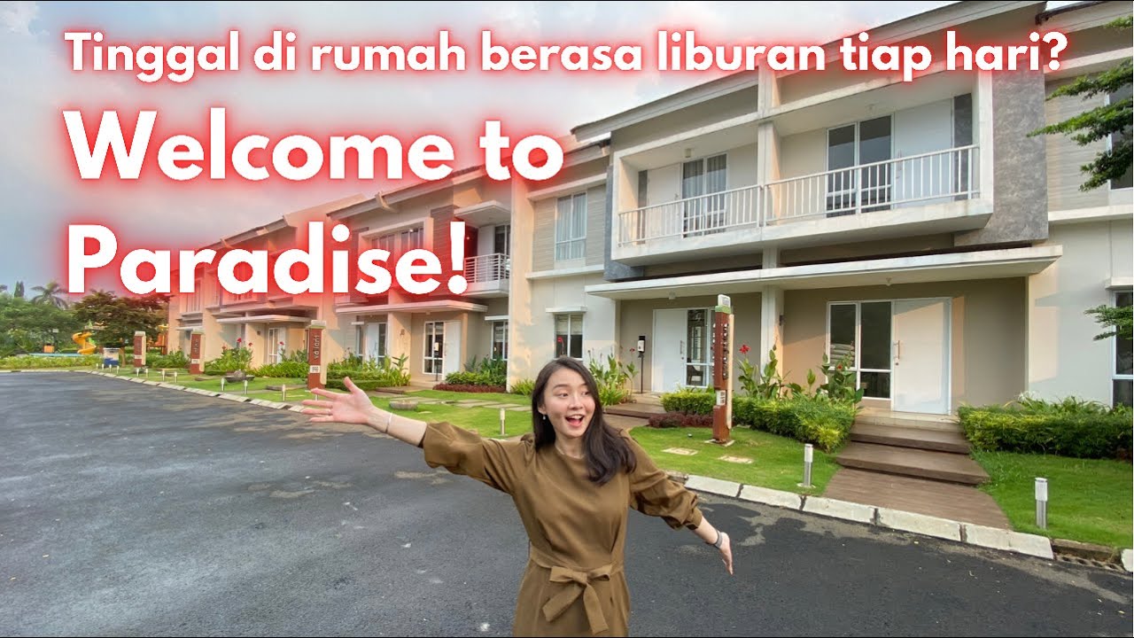 FASILITAS SEBANYAK INI BUAT 1 CLUSTER DOANG?? - PARADISE SERPONG CITY
