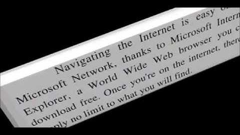 Windows 95 CD Sampler Intro