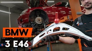 How to replace Suspension arm on BMW Z4 (E85) - video tutorial