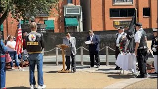 Memorial Day ceremony 2025
