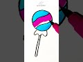 🎨🍭 #art #shorts #youtubeshorts #satisfying  #trending