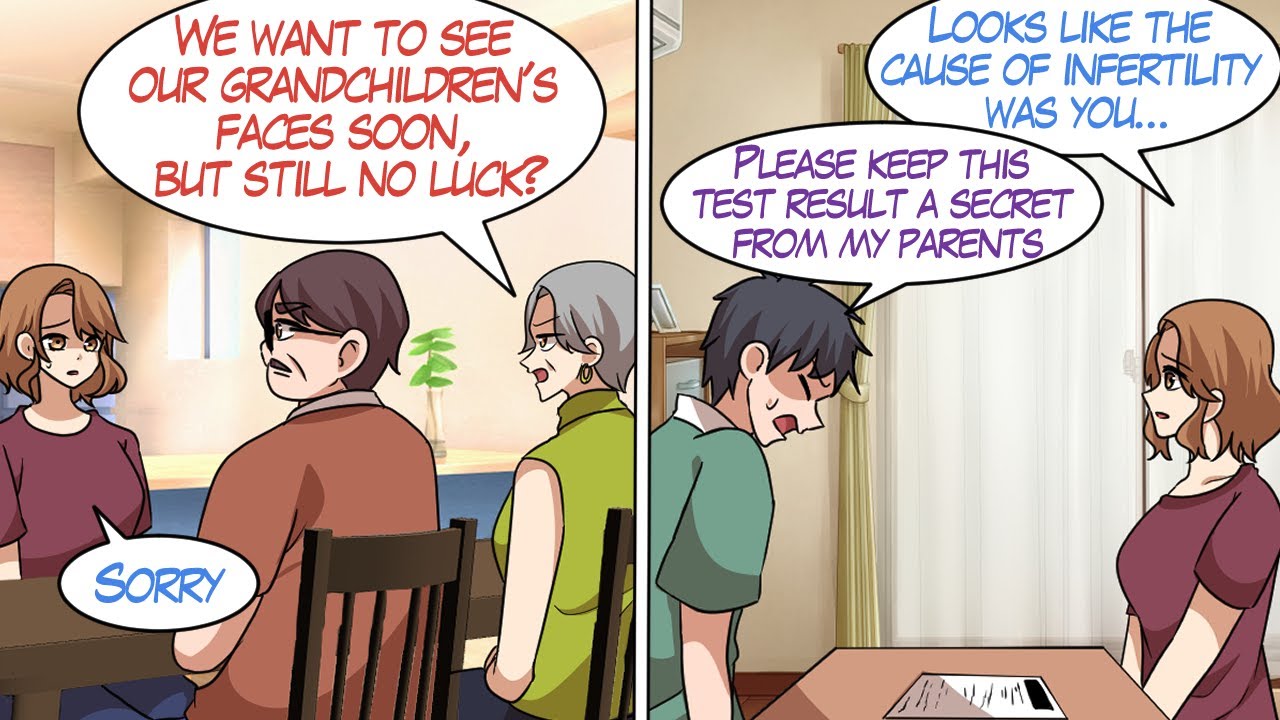[Manga Dub] Infertility Pressure from In-Laws! Husband in Denial Until Truth Exposed! [RomCom]